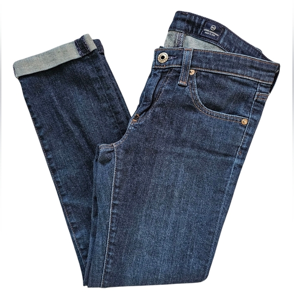 AG Adriano Goldschmied "The Stevie Roll Up Slim Straight" Size 26R - Picture 3 of 12